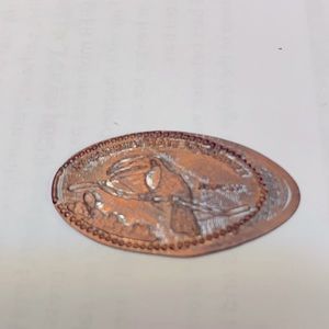Elongated coin/ Squished Penny -- New Jersey State Aquarium - Toucan